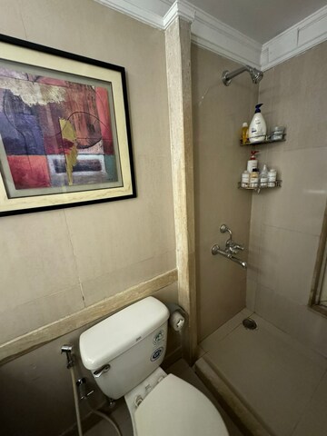 Bathroom in 2 BHK Apartment at Hiranandani Avalon, Powai – for Rent