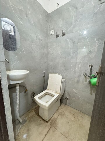 Bathroom in 2 BHK Builder Floor at Chattarpur – for Rent
