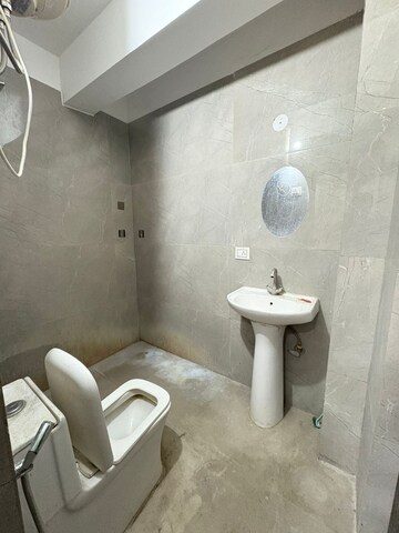 Bathroom in 2 BHK Builder Floor at Chattarpur – for Rent