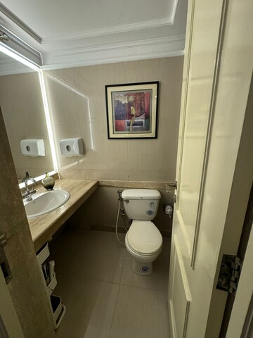 Bathroom in 2 BHK Apartment at Hiranandani Avalon, Powai – for Rent