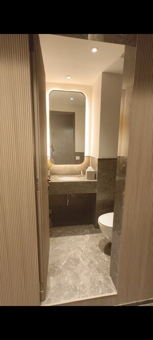 Bathroom in  Office Space at Lodha Signet, Kolshet Road – for Sale