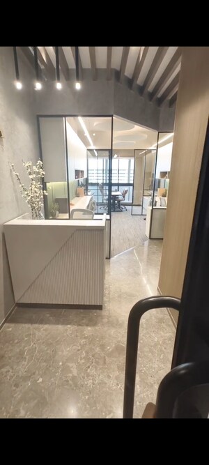 Bathroom in  Office Space at Lodha Signet, Kolshet Road – for Sale