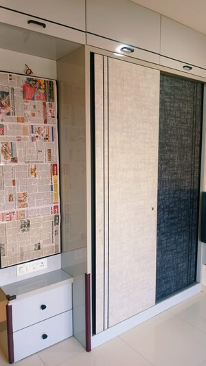 Bathroom in 2 BHK Apartment at Samarthshree Riverine Greens, Pashan – for Rent