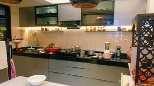 Kitchen in 2 BHK Apartment at Samarthshree Riverine Greens, Pashan – for Rent