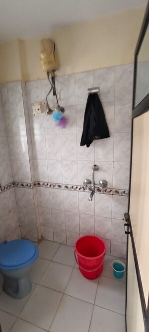 Bathroom in 2 BHK Apartment at Dheeraj Darshan, Jogeshwari East – for Rent