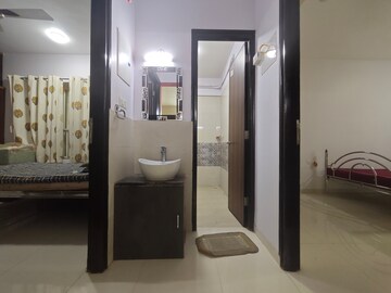 Bathroom in 2 BHK Apartment at Marathon Nexzone, New Panvel – for Rent