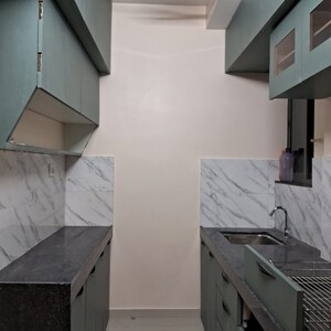 Kitchen in 2 BHK Builder Floor at UK Iridium, Kandivali East – for Rent