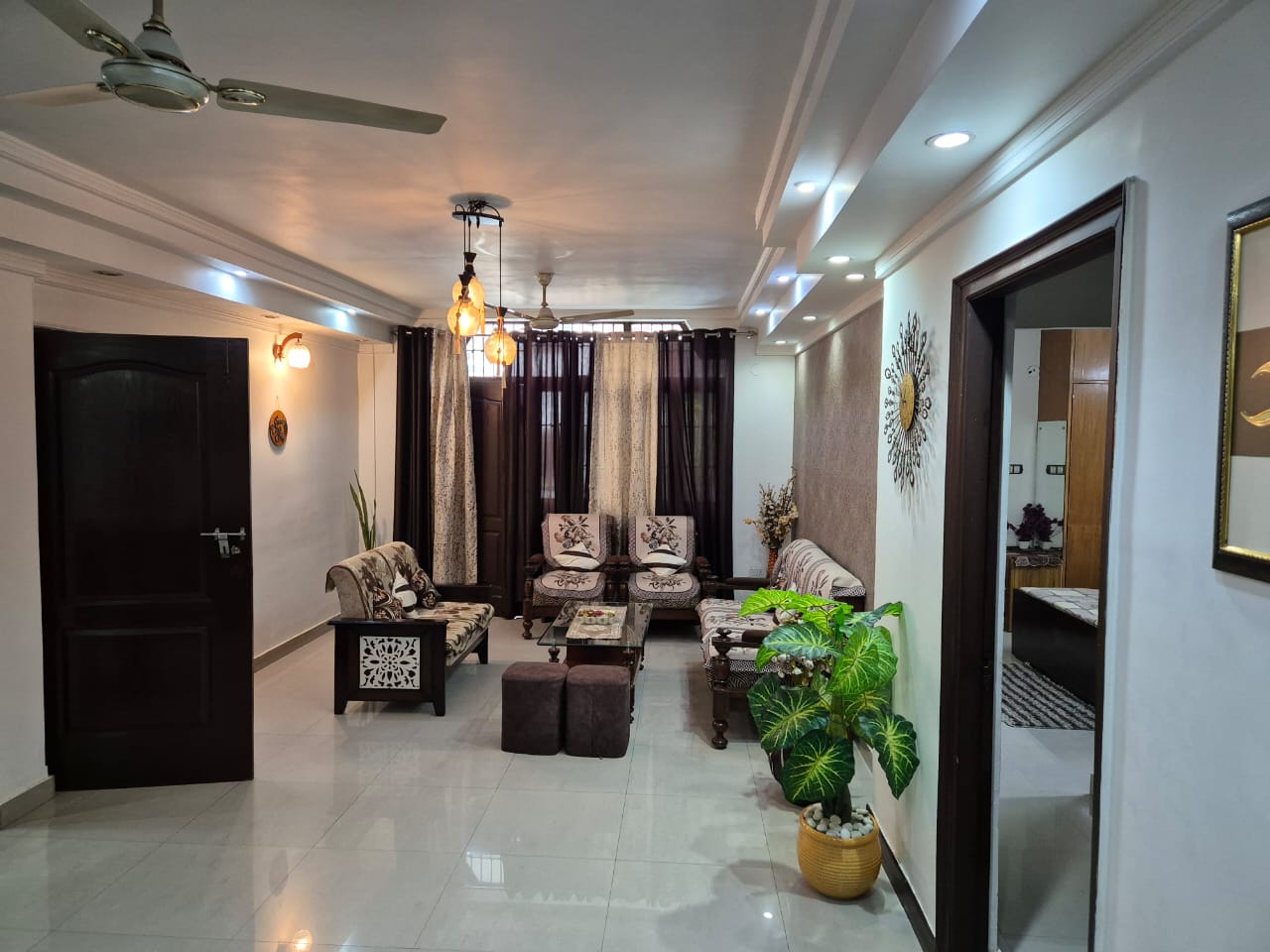2 BHK + Pooja Room Independent House For Rent in RWA Apartments Sector 41