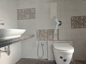 Bathroom in 2 BHK Apartment at Marathon Nexzone Atlas 1, New Panvel – for Sale