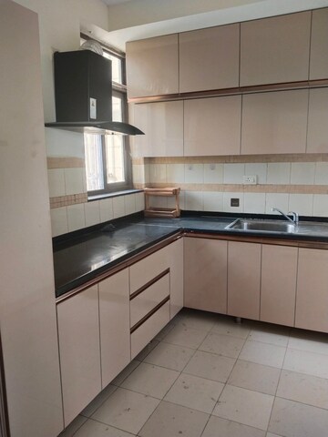 Kitchen in 3 BHK Apartment at Unitech Uniworld Gardens 2, Sector 47 – for Rent