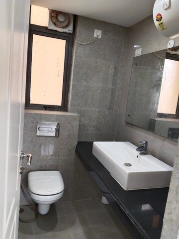Bathroom in 3 BHK Apartment at Unitech Uniworld Gardens 2, Sector 47 – for Rent