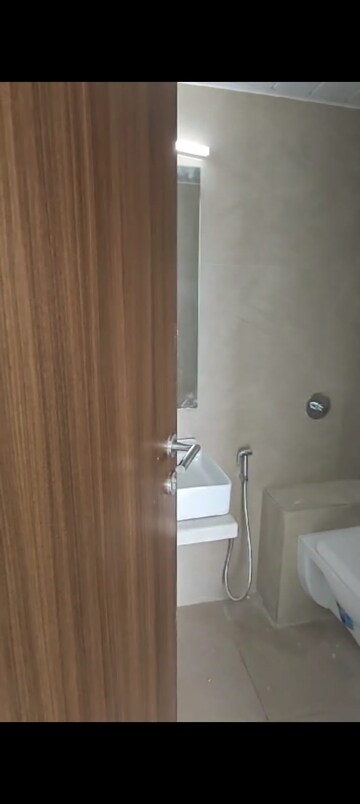 Bathroom in 3 BHK Apartment at Sunteck Avenue 2, Goregaon West – for Rent