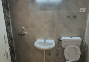 Bathroom in 2 BHK Apartment at Signature The Millennia 2, Garoli Kalan – for Rent