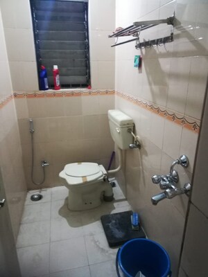 Bathroom in 2 BHK Apartment at Bhusari Colony – for Sale