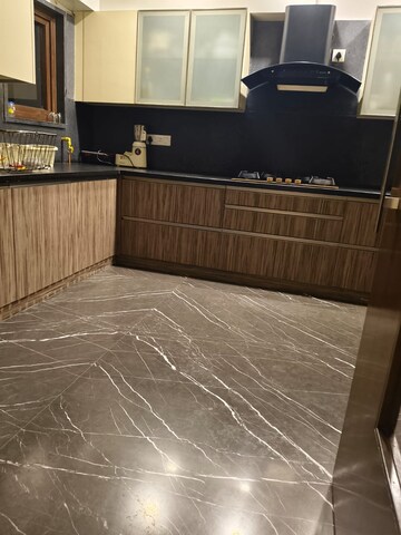 Kitchen in 4 BHK Builder Floor at Greater Kailash I – for Rent