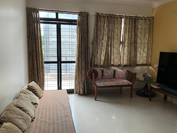 Living Room in 3 BHK Penthouse at Aundh – for Rent