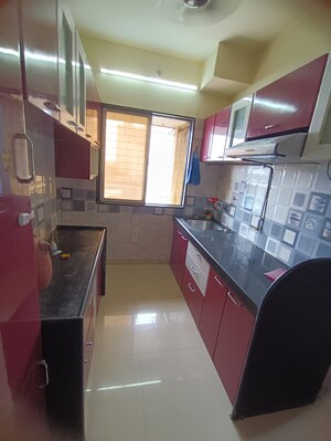 Kitchen in 1 BHK Apartment at Silicon Park, Malad West – for Rent