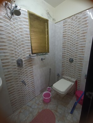 Bathroom in 1 BHK Apartment at Silicon Park, Malad West – for Rent