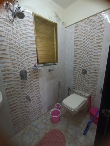 Bathroom in 1 BHK Apartment at Silicon Park, Malad West – for Rent