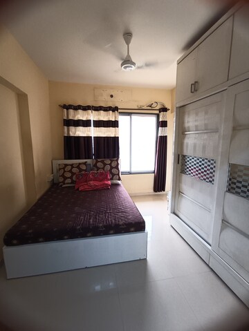 Master Bedroom in 1 BHK Apartment at Silicon Park, Malad West – for Rent