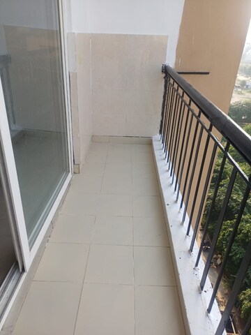 Balcony in 3 BHK Apartment at Amrapali Platinum, Sector 119 – for Rent
