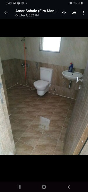 Bathroom in 2 BHK Apartment at Punawale – for Sale