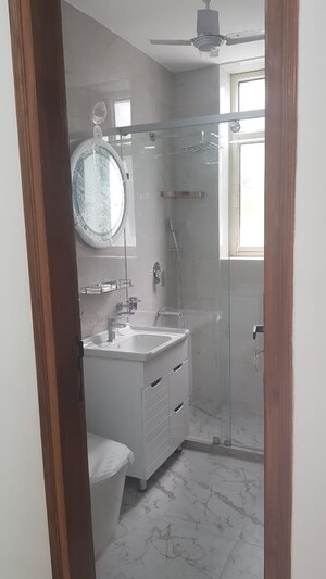 Bathroom in 3 BHK Builder Floor at Kalkaji – for Sale