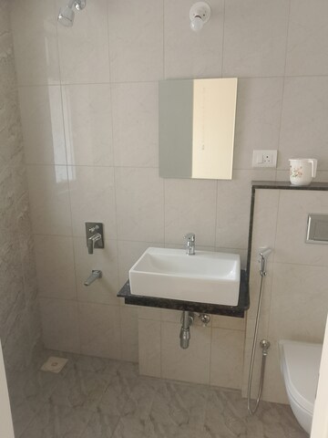 Bathroom in 3 BHK Apartment at Godrej Green Vistas, Mahalunge – for Rent