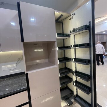 Staircase in 4 BHK Apartment at Kalkaji – for Sale