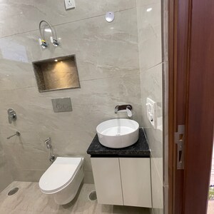 Bathroom in 4 BHK Apartment at Kalkaji – for Sale