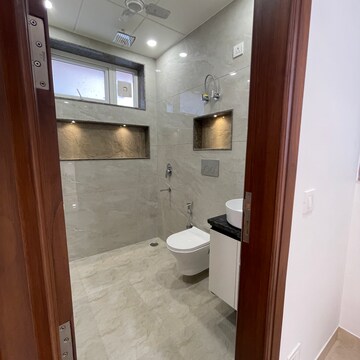 Bathroom in 4 BHK Apartment at Kalkaji – for Sale