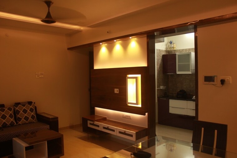 Living Room, five-star-royal-entrada 2 Bedroom 780 Sq.Ft. Apartment In Wakad Pune 9273055