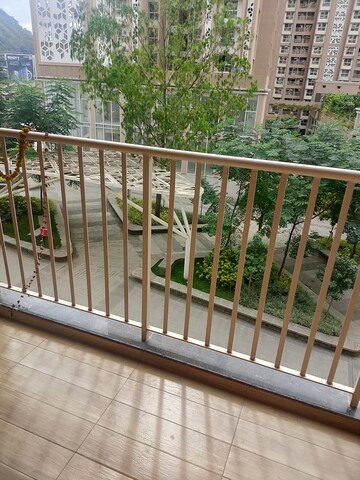 Balcony in 3 BHK Apartment at Godrej Green Vistas, Mahalunge – for Rent