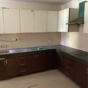 Kitchen in 3 BHK Apartment at Maya Garden City, Nagla Road – for Sale