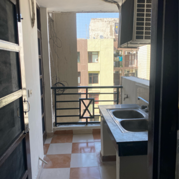 Kitchen in 3 BHK Apartment at Maya Garden City, Nagla Road – for Sale