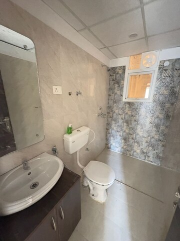 Bathroom in 2 BHK Apartment at Signature The Millennia 2, Sector 37d – for Rent