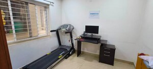 Living Room in 3 BHK Apartment at Hallmark Tranquil, Puppalaguda – for Rent