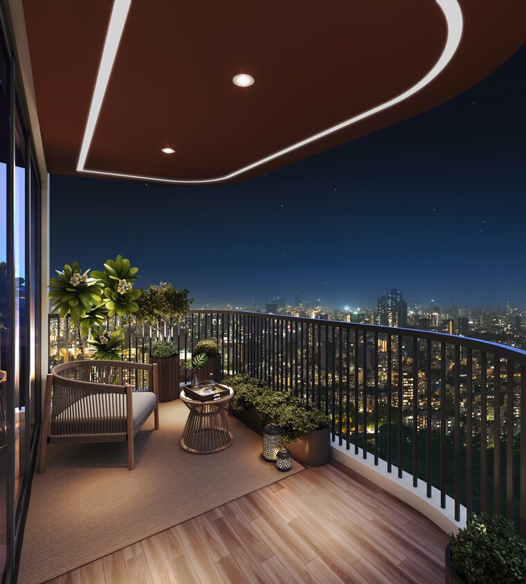 Master Bedroom, the-baya-marol 2 Bedroom 933 Sq.Ft. Apartment In Andheri East Mumbai 9273133