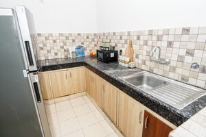 Kitchen in 3 BHK Apartment at DLF The Skycourt, Sector 86 – for Rent