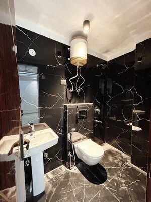 Attached Bathroom in 3 BHK Apartment at Freedom Fighters Enclave – for Rent