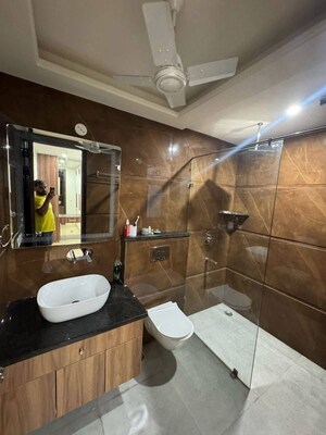 Attached Bathroom in 3 BHK Apartment at Freedom Fighters Enclave – for Rent