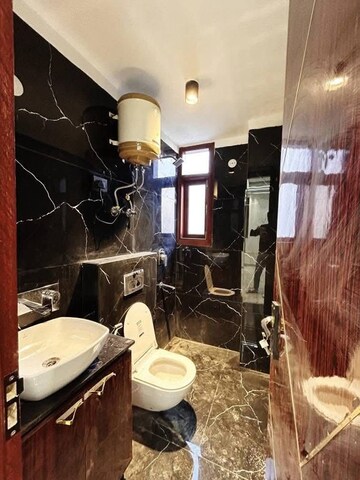Attached Bathroom in 3 BHK Apartment at Freedom Fighters Enclave – for Rent