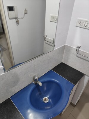 Bathroom in 3 BHK Apartment at Goel Ganga Cypress, Tathawade – for Sale