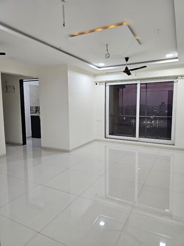 Living Room in 3 BHK Apartment at Galaxy Green Woods, Kharghar – for Sale