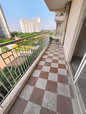 Balcony in 2 BHK Apartment at Shree Vardhman Green Court, Sector 90 – for Rent