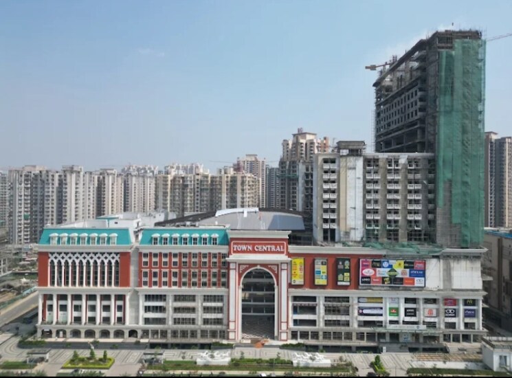 Exterior View, pks-town-central Commercial Shop 200 Sq.Ft. In Sector 16b Greater Noida Greater Noida 9273259