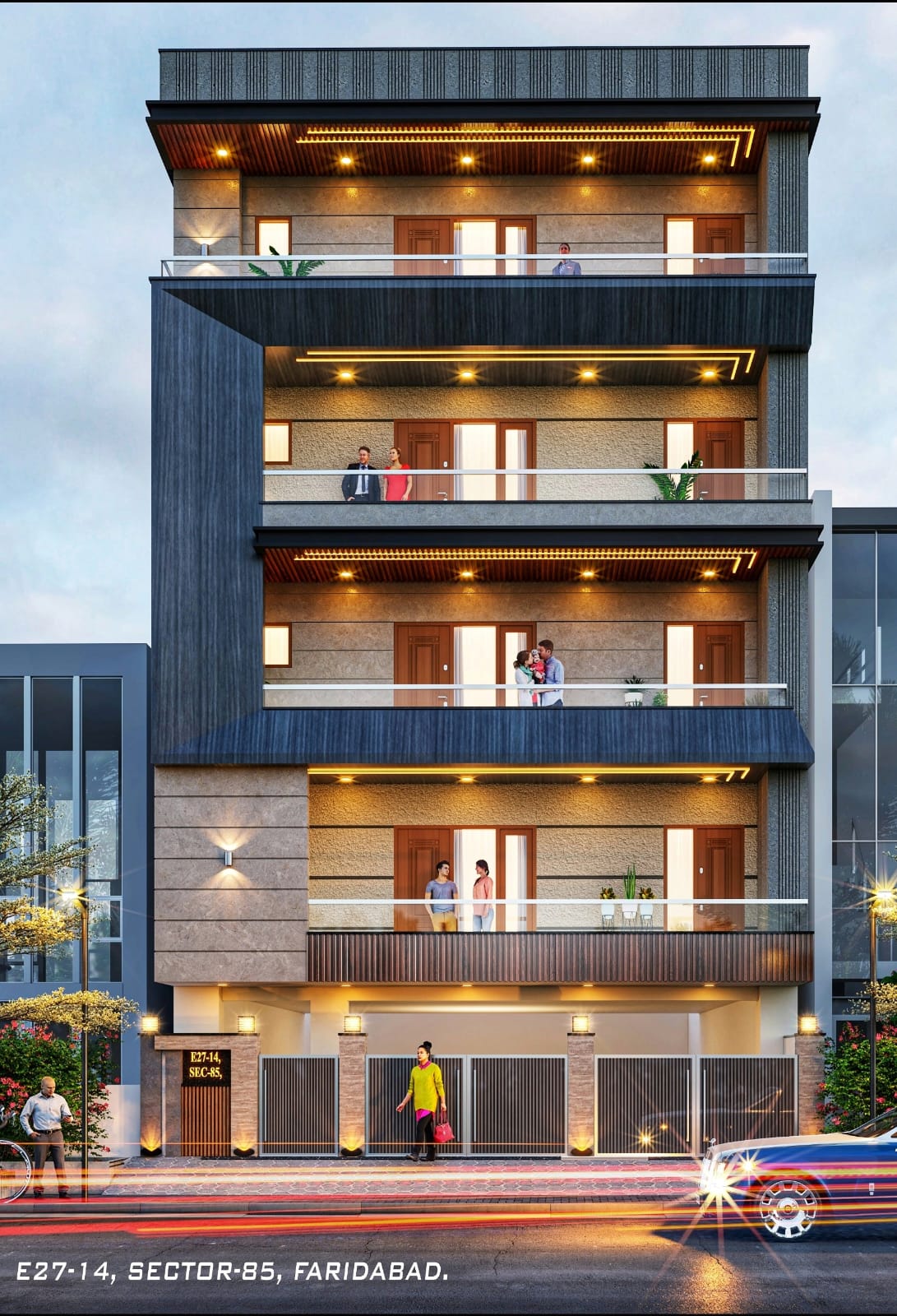 3 BHK + Pooja Room Builder Floor For Sale in Sector 85