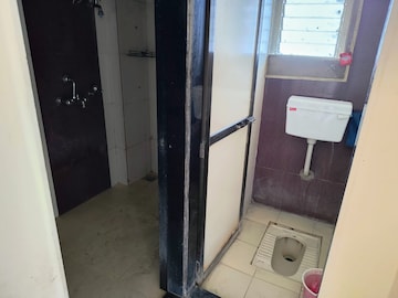 Bathroom in 1 BHK Apartment at Om Sai Plaza, Ghodbunder Road – for Rent