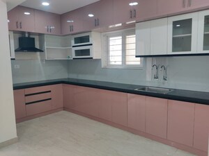 Kitchen in 3 BHK Apartment at Lakshmi Cadillac, Kondapur – for Rent