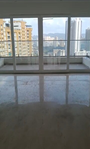 Balcony in 4 BHK Apartment at Raunak Viraj Tower , Pokhran Road No Two – for Rent